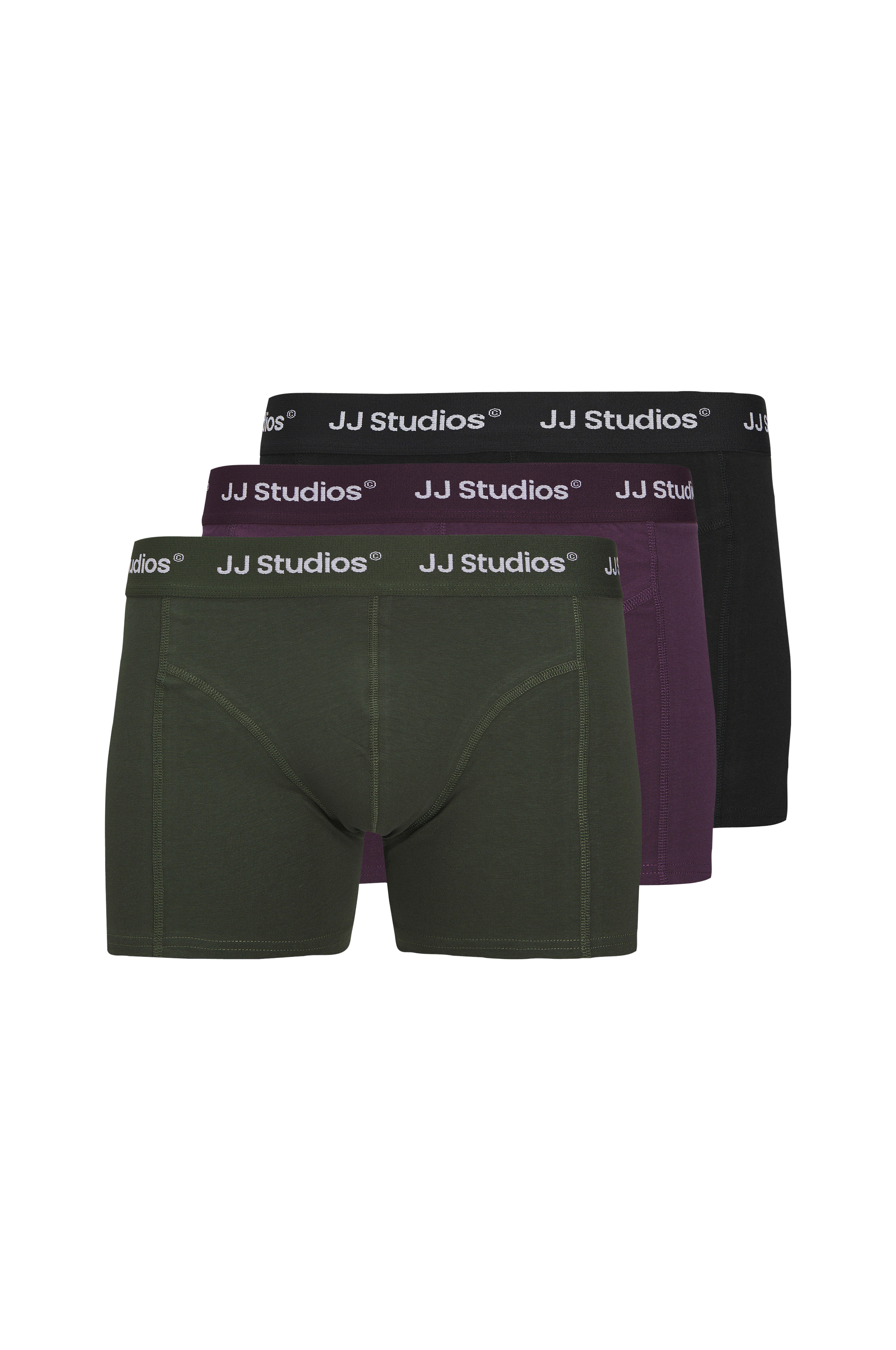 Boxerkalsonger jacSoho Solid Trunks Jnr SN 3-pack