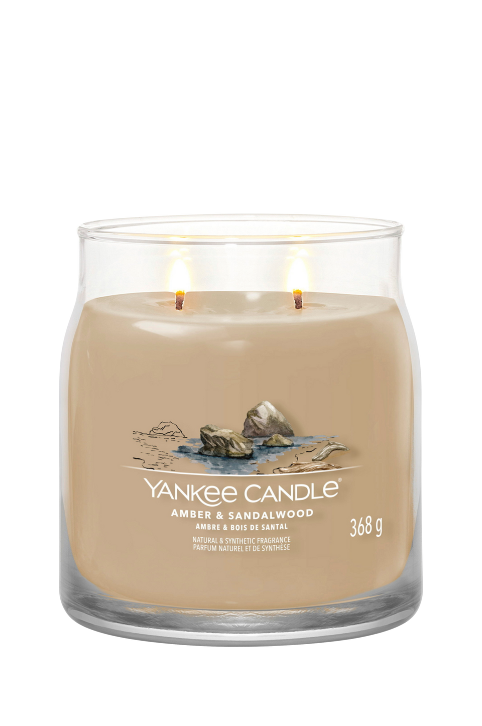 Yankee Candle Signature Amber & Sandalwood, brun från Yankee Candle, bild 2
