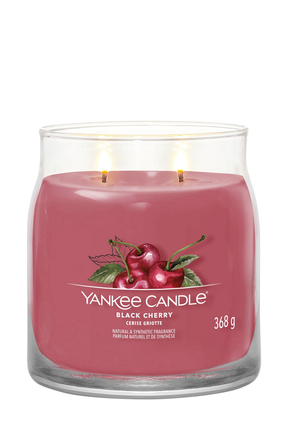 Yankee Candle Signature Black Cherry, röd från Yankee Candle, bild 2