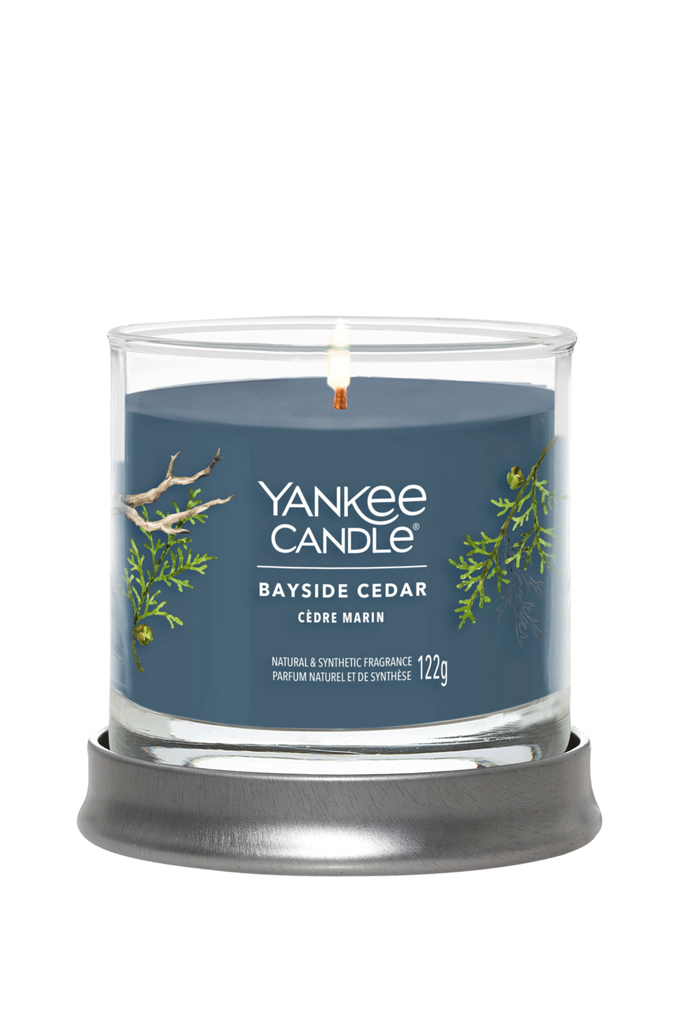 Yankee Candle Signature Bayside Cedar, blå från Yankee Candle, bild 2