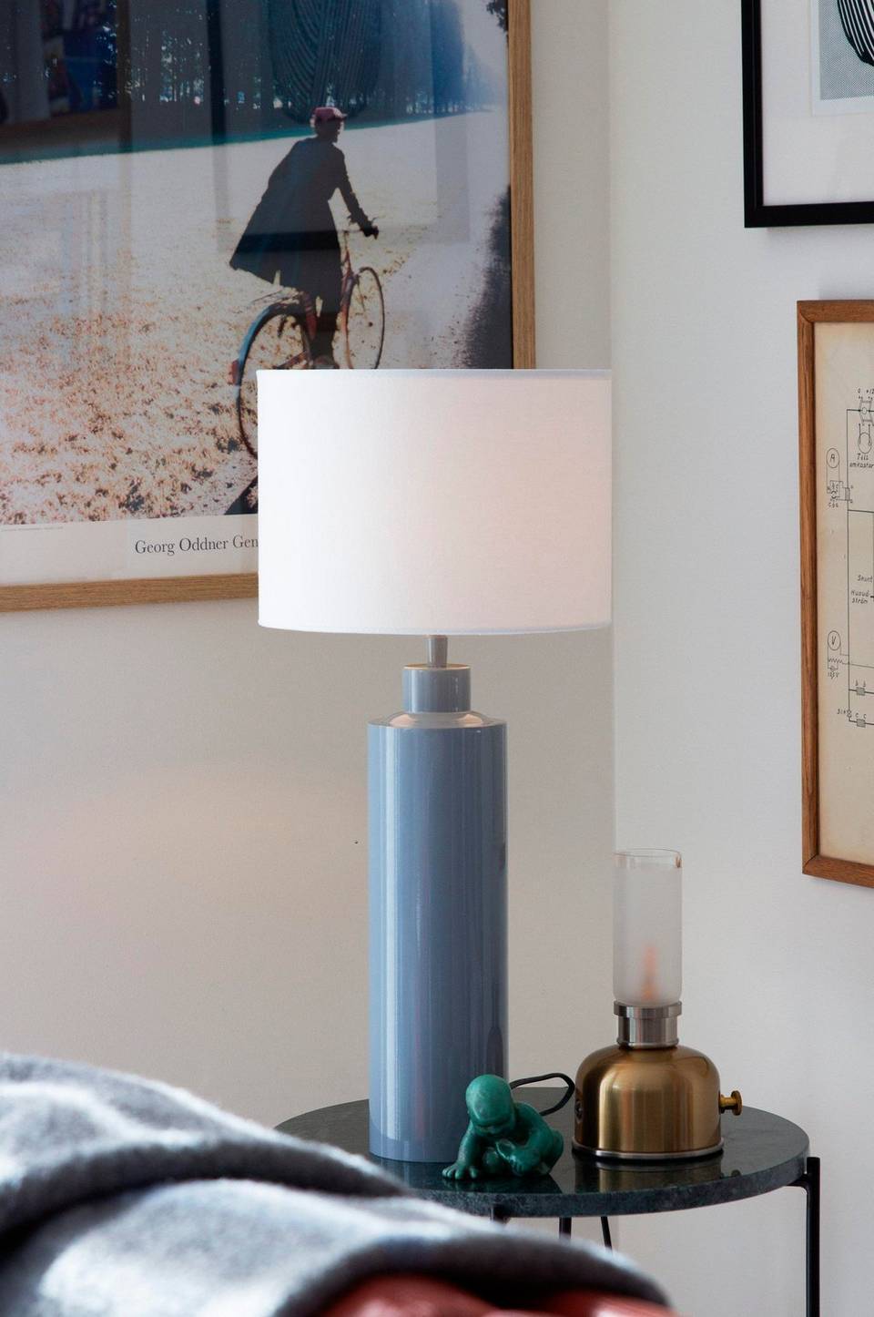 PR Home Lampfot Solo, blå från PR Home, bild 5