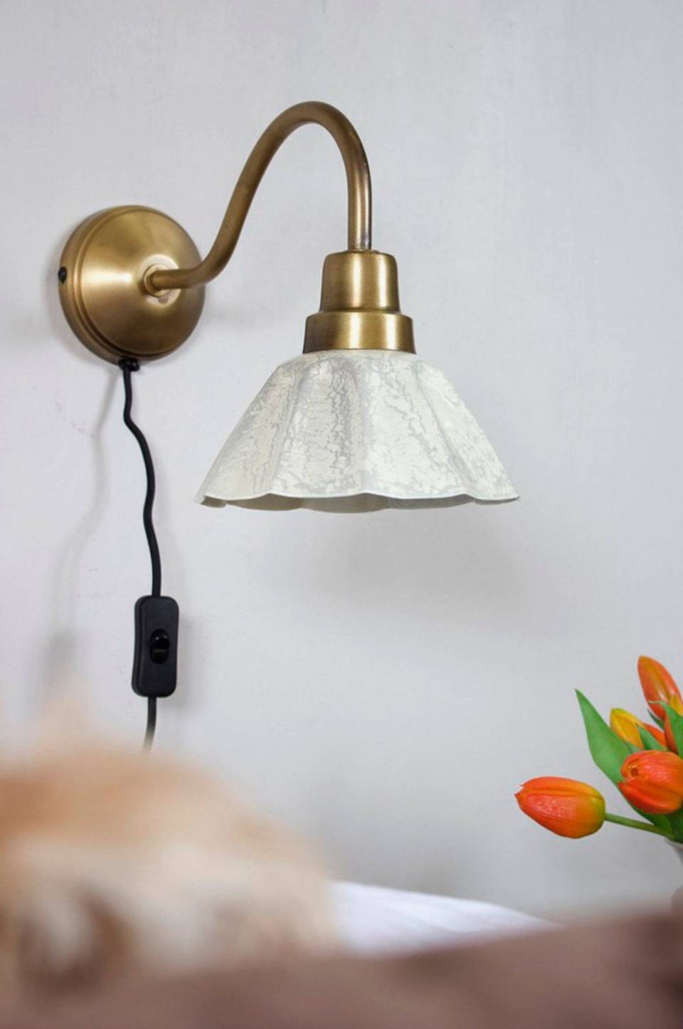 PR Home Vägglampa Ester, mässing från PR Home, bild 2