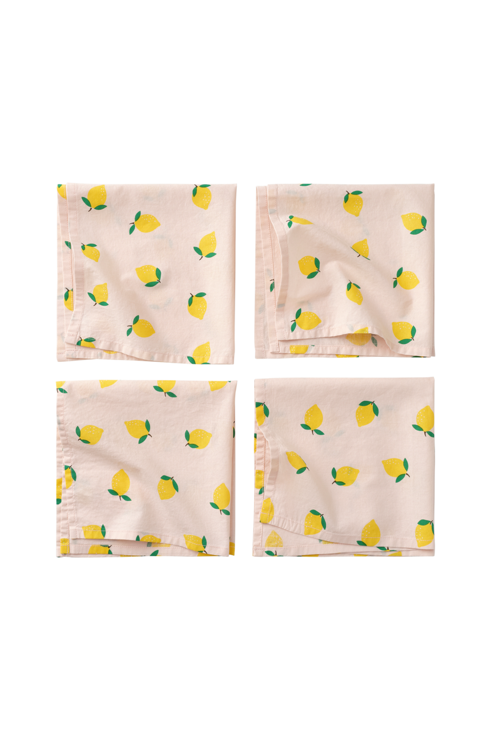 Ellos Home Servetter Milly Fruit 4-pack, gul från Ellos Home, bild 2