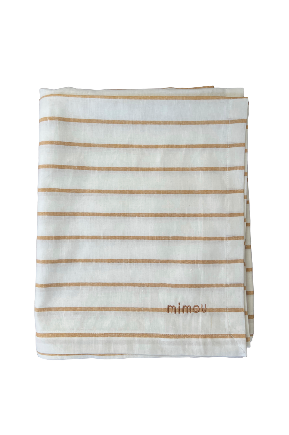 Mimou Bordsduk Linen Stripe, beige från Mimou, bild 2