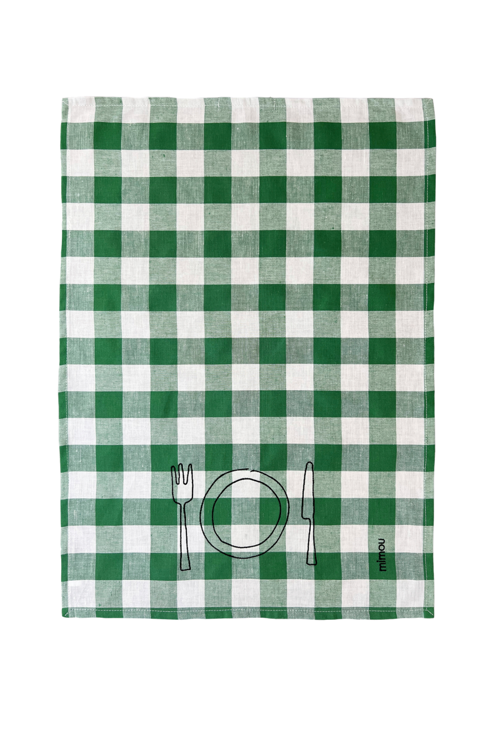 Mimou Kökshandduk Plate, grön från Mimou, bild 2