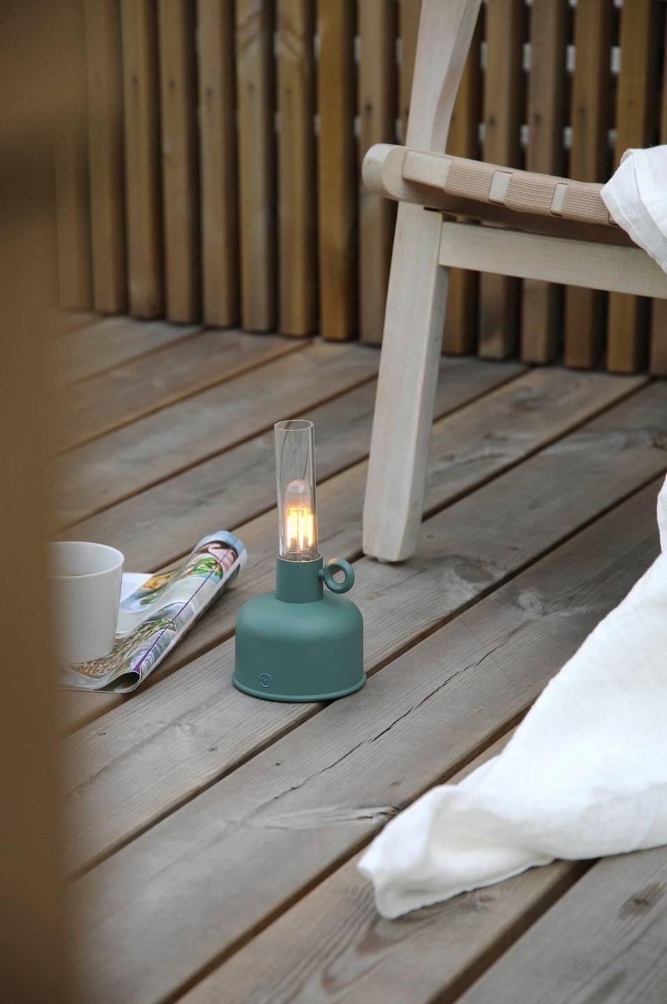 Markslöjd Uppladdningsbar Bordslampa Astrid B/O, grön från Markslöjd, bild 5