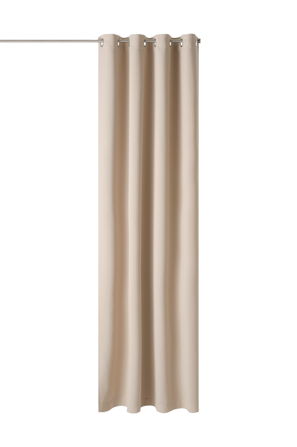 &Home Mörkläggningsgardin Linnie 1-pack, beige från &Home, bild 2