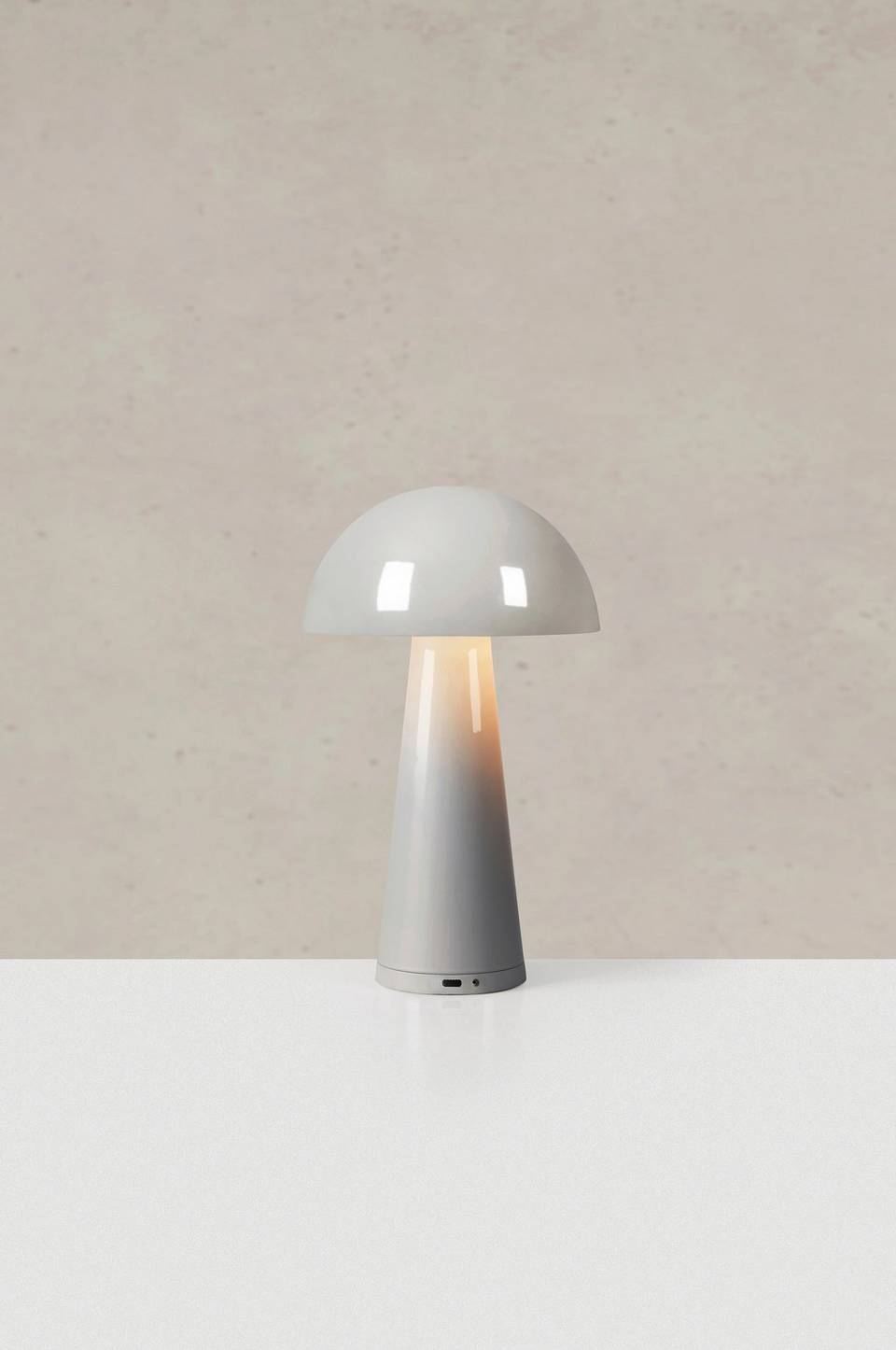 Markslöjd Bordslampa Fungi Uppladdningsbar batteridriven, beige från Markslöjd, bild 2
