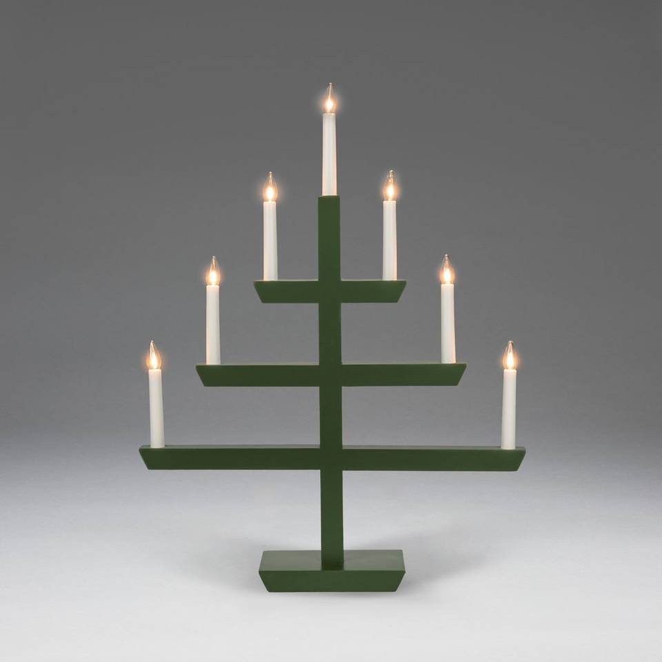 Konstsmide Ljusstake 7 glödlampor, grön från Konstsmide, bild 5