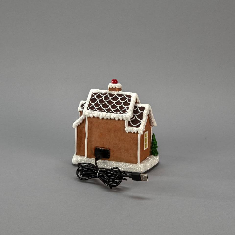 Konstsmide Pepparkakshus, LED, flerfärgad från Konstsmide, bild 2