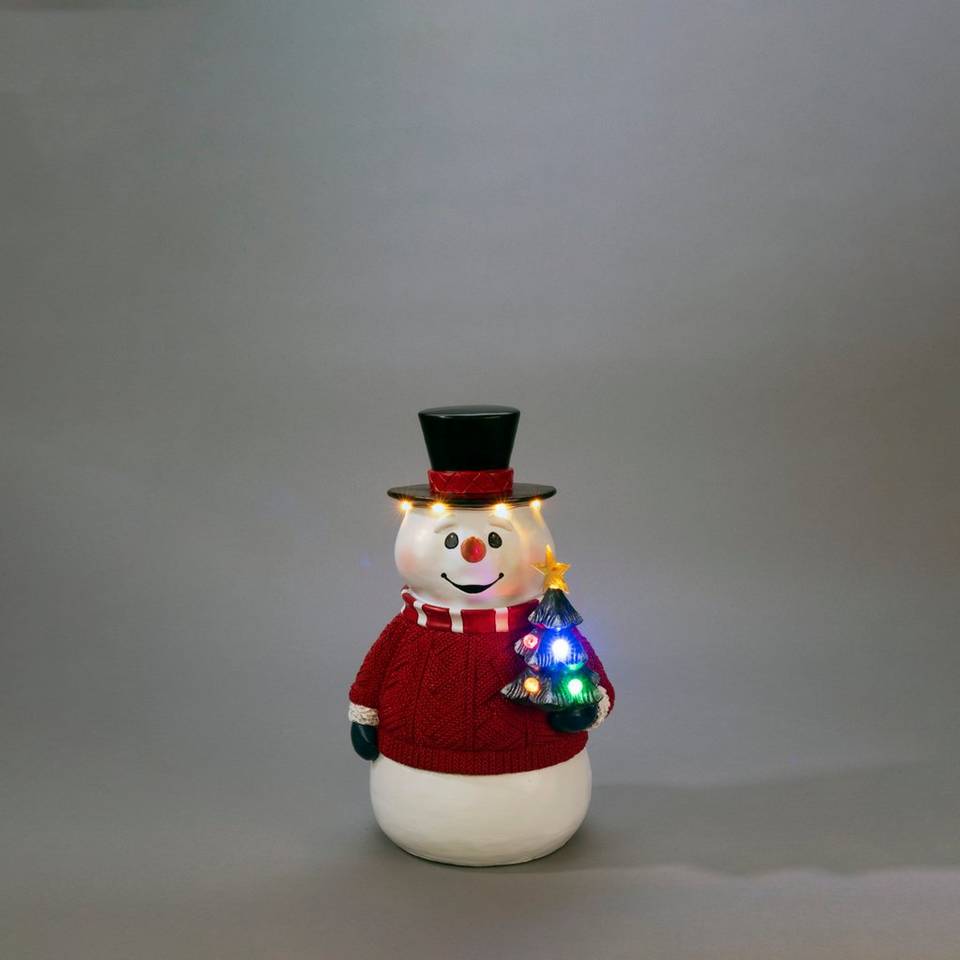 Konstsmide B/O Snögubbe, LED, flerfärgad från Konstsmide, bild 2