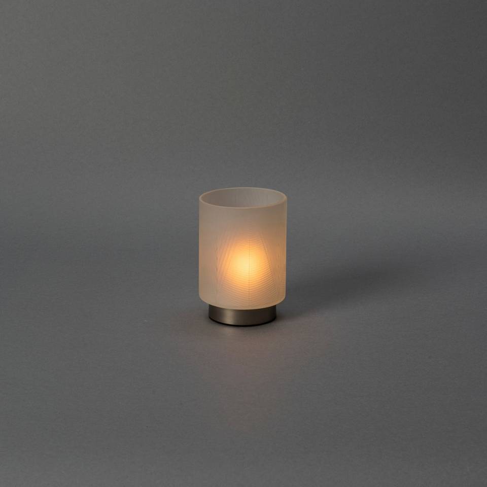 Konstsmide LED-lykta med glasremsa, transparent från Konstsmide, bild 2