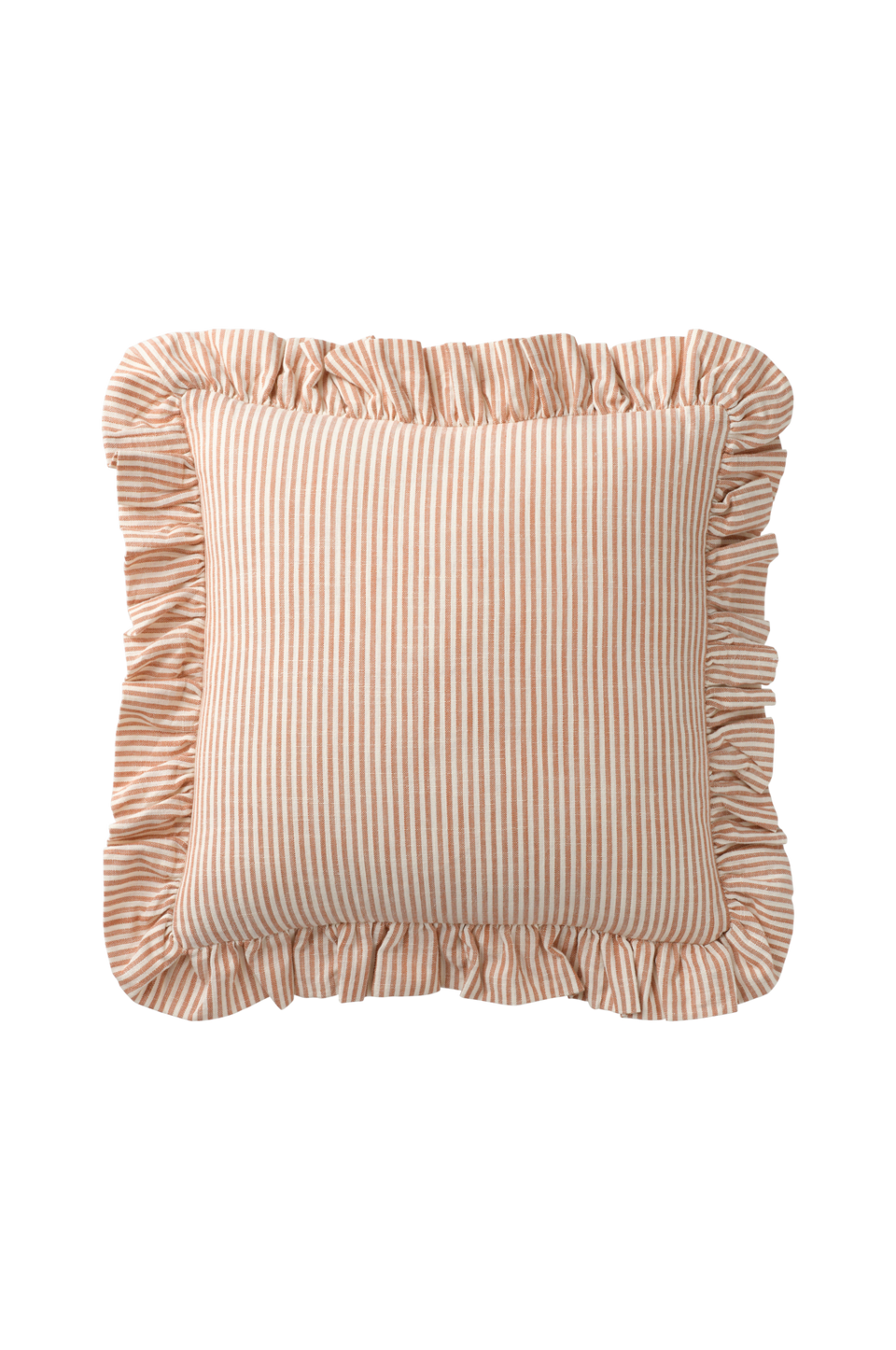 Ellos Home Sittkudde Fanny Stripe, brun från Ellos Home, bild 2