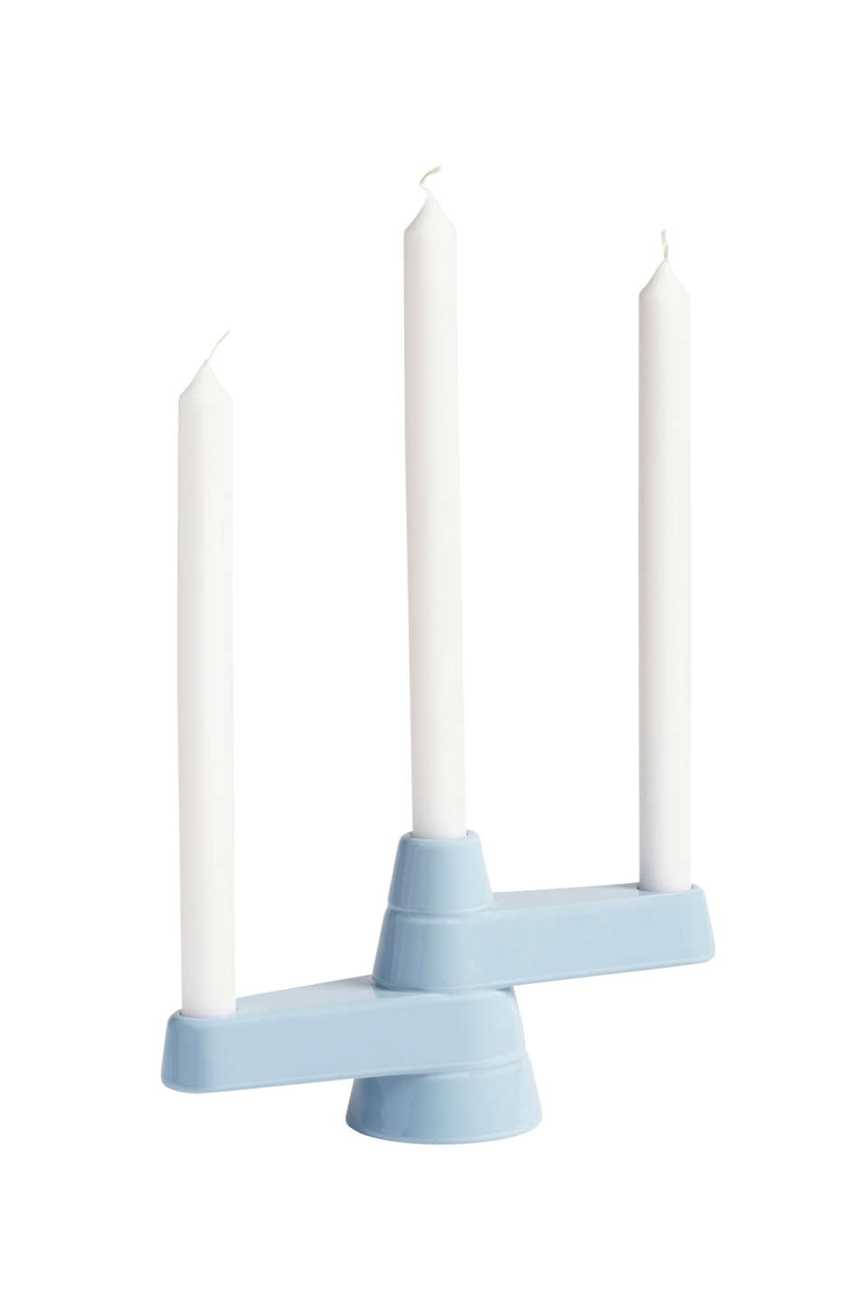 &k Amsterdam Ljusstake Brute, blå från &k Amsterdam, bild 2
