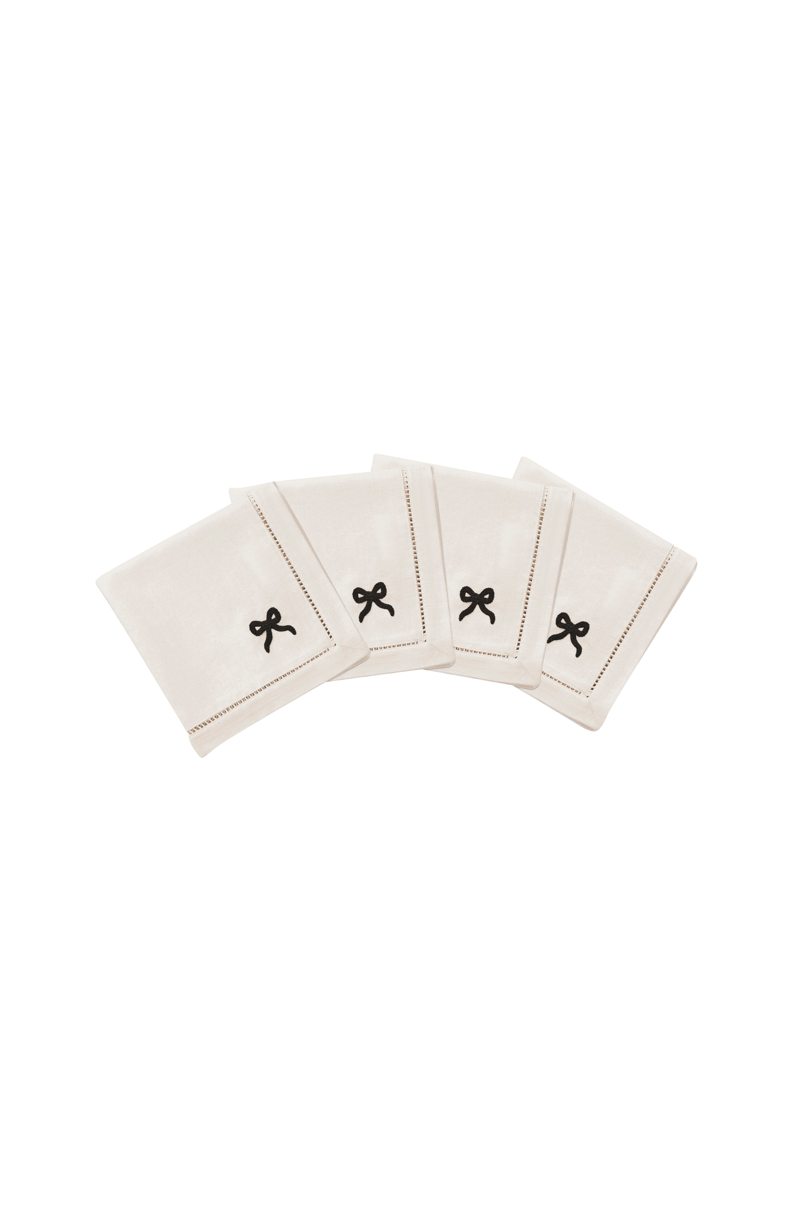 Servett 4-pack Bow