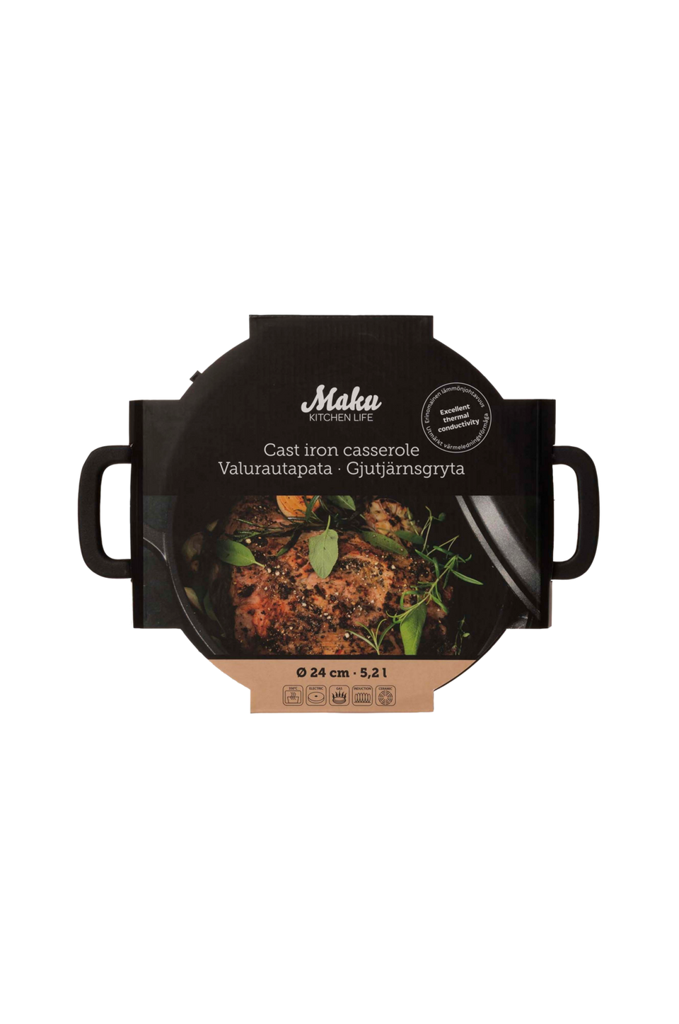 Maku Kitchen Life Gjutjärnsgryta 5,2 L från Maku Kitchen Life, bild 5