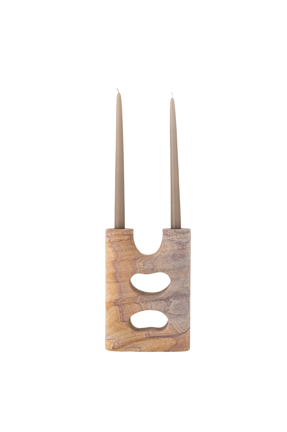 Bloomingville Lodi Ljusstake, beige från Bloomingville, bild 2