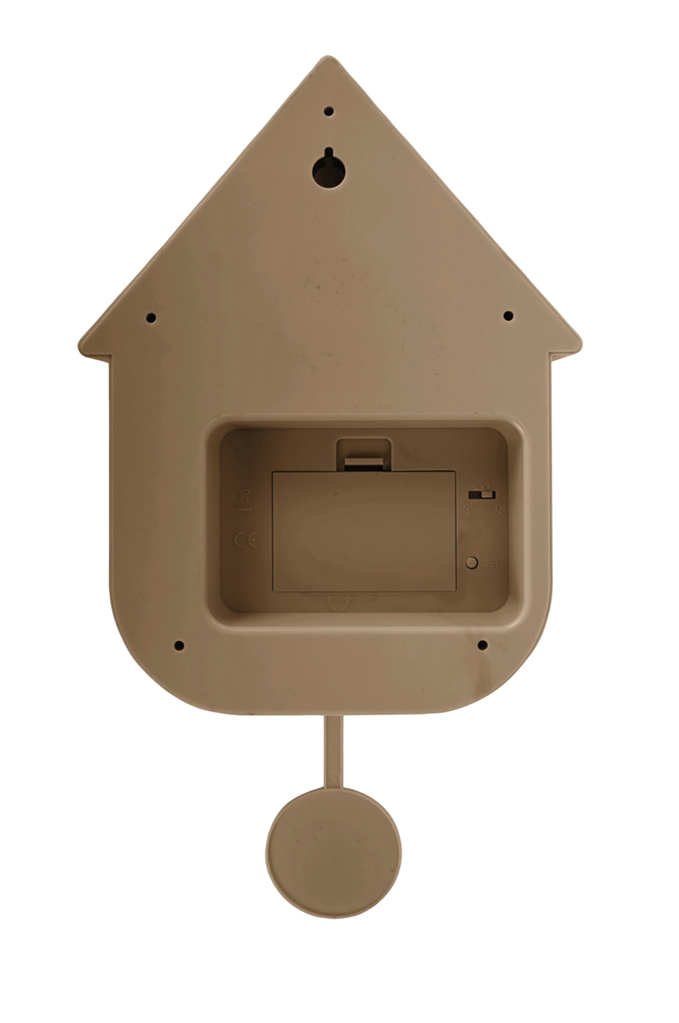 Karlsson Väggklocka Modern Cuckoo Oro, brun från Karlsson, bild 2