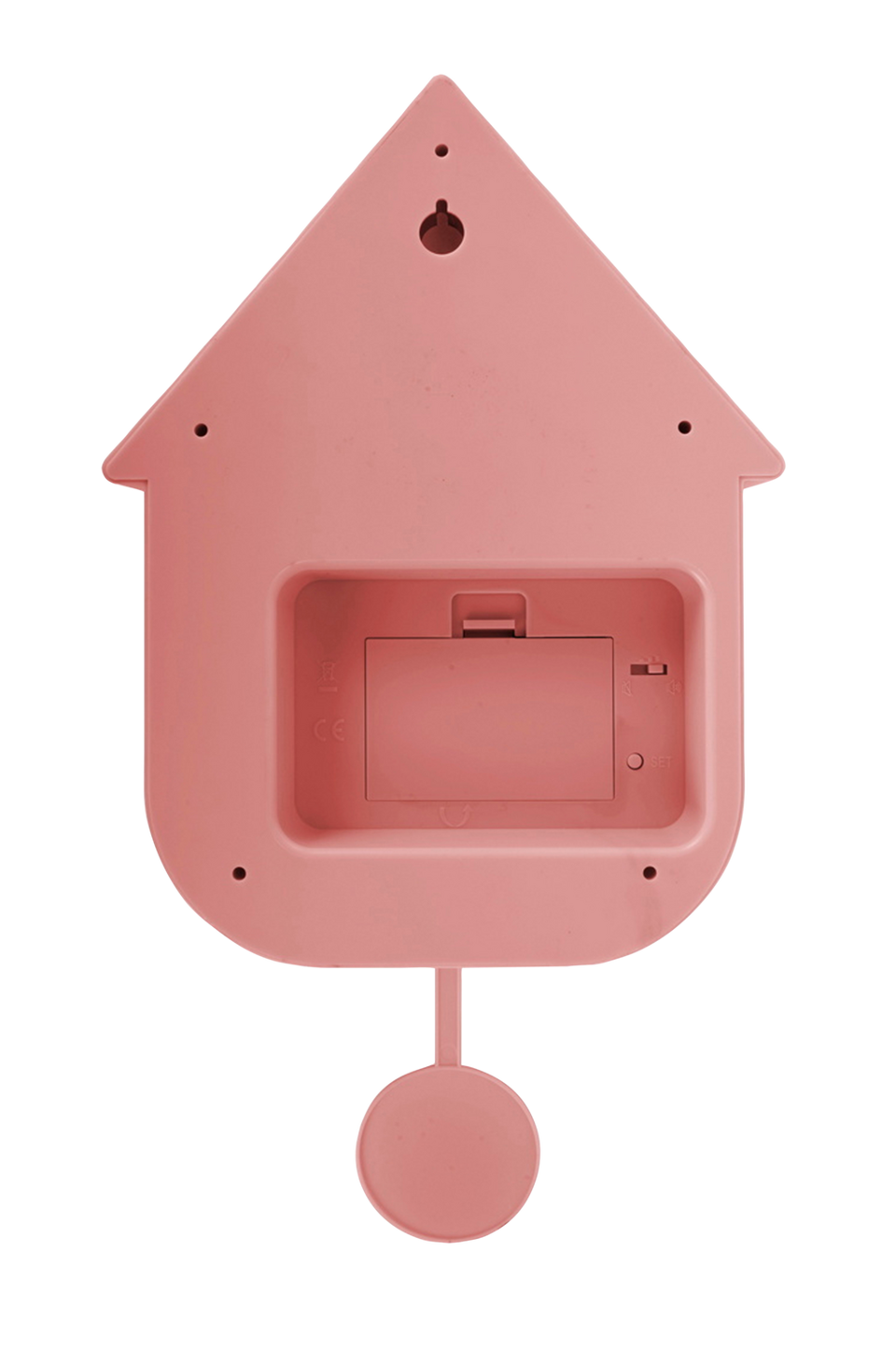 Karlsson Väggklocka Modern Cuckoo Oro, rosa från Karlsson, bild 5