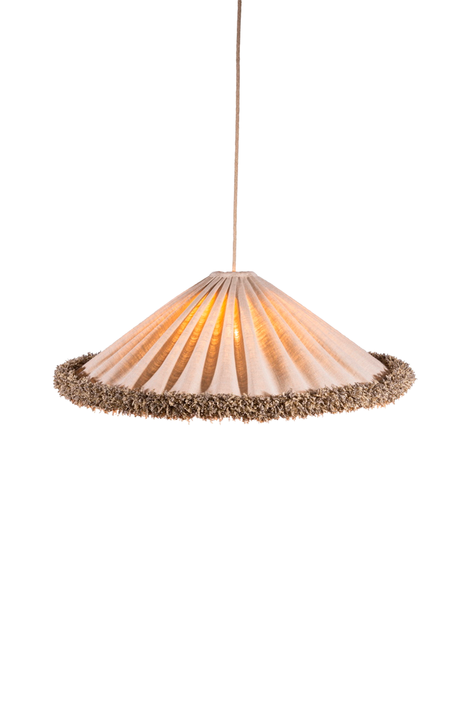 Alde & Lind Taklampskärm Grace D69, beige från Alde & Lind, bild 2