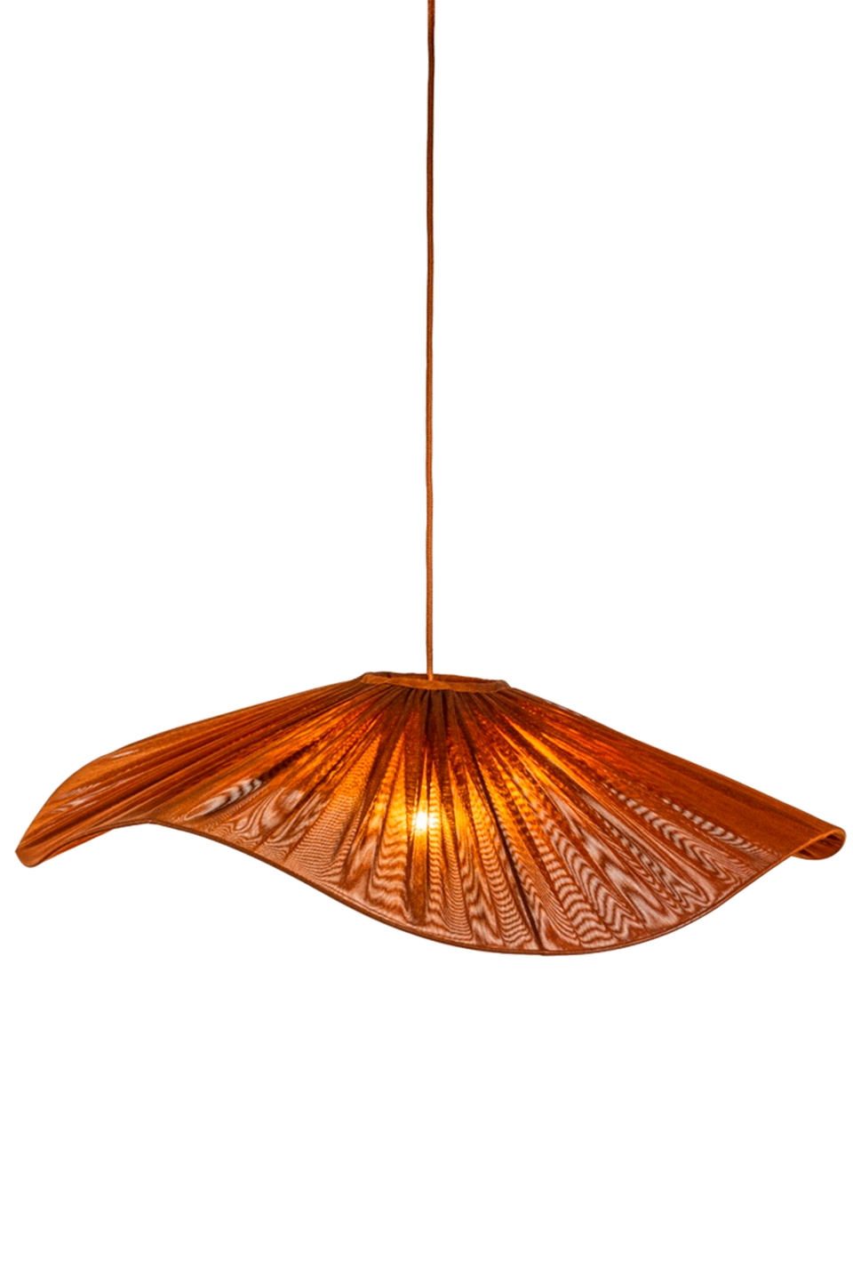 Alde & Lind Taklampskärm Monstera D78, orange från Alde & Lind, bild 2
