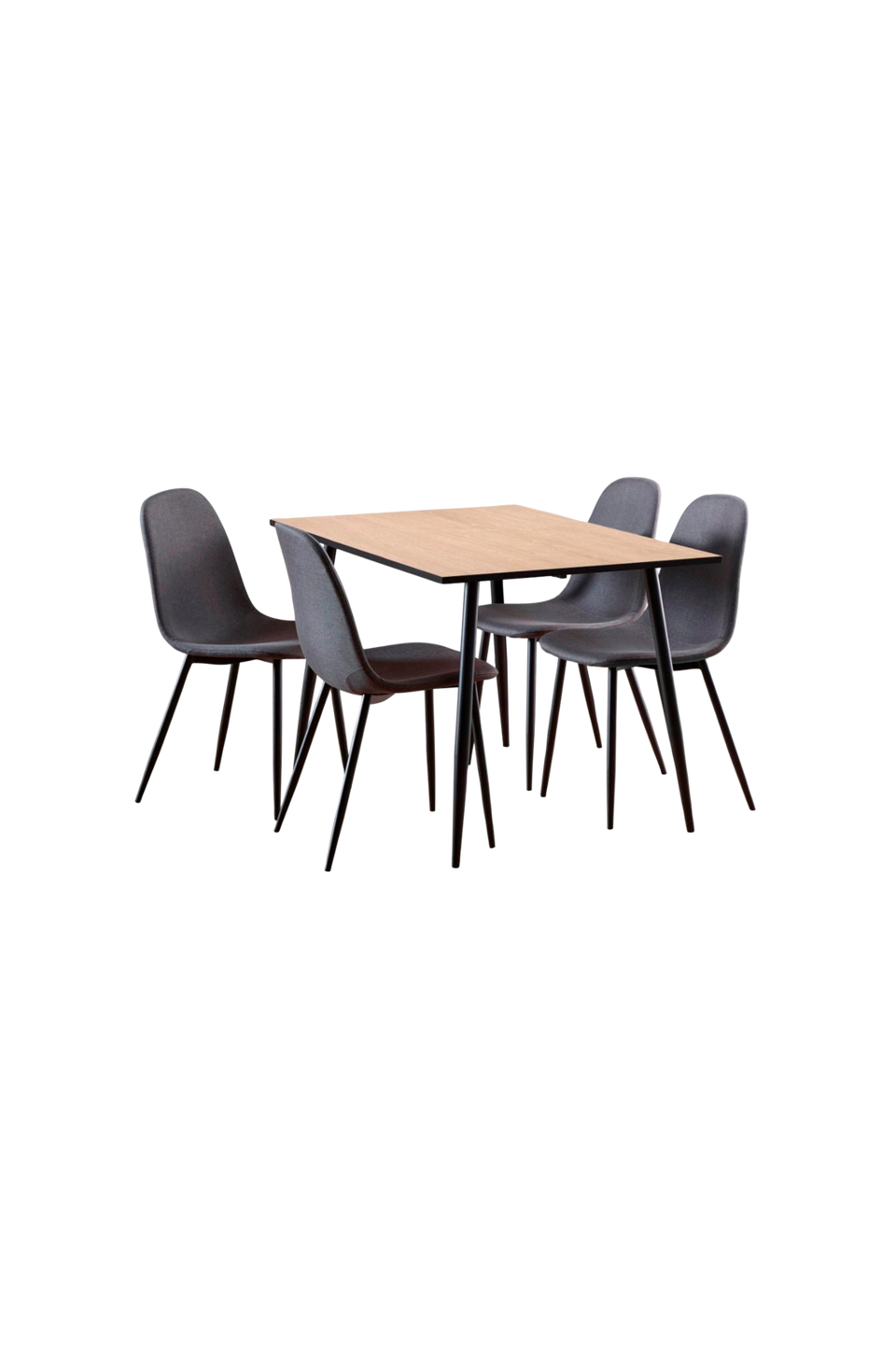 AC Design Furniture Wilma rektangulärt matbordsset 120x80x75 cm, vit från AC Design Furniture, bild 5