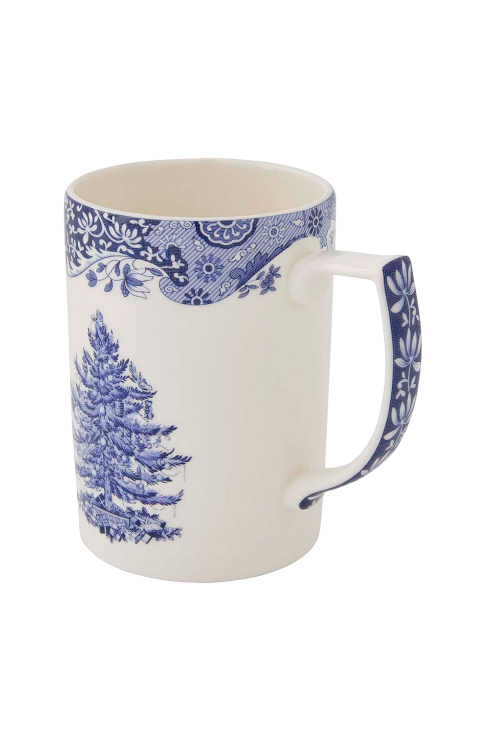 Spode Mugg 0,34 l Blue Italian Christmas Tree, blå från Spode, bild 5
