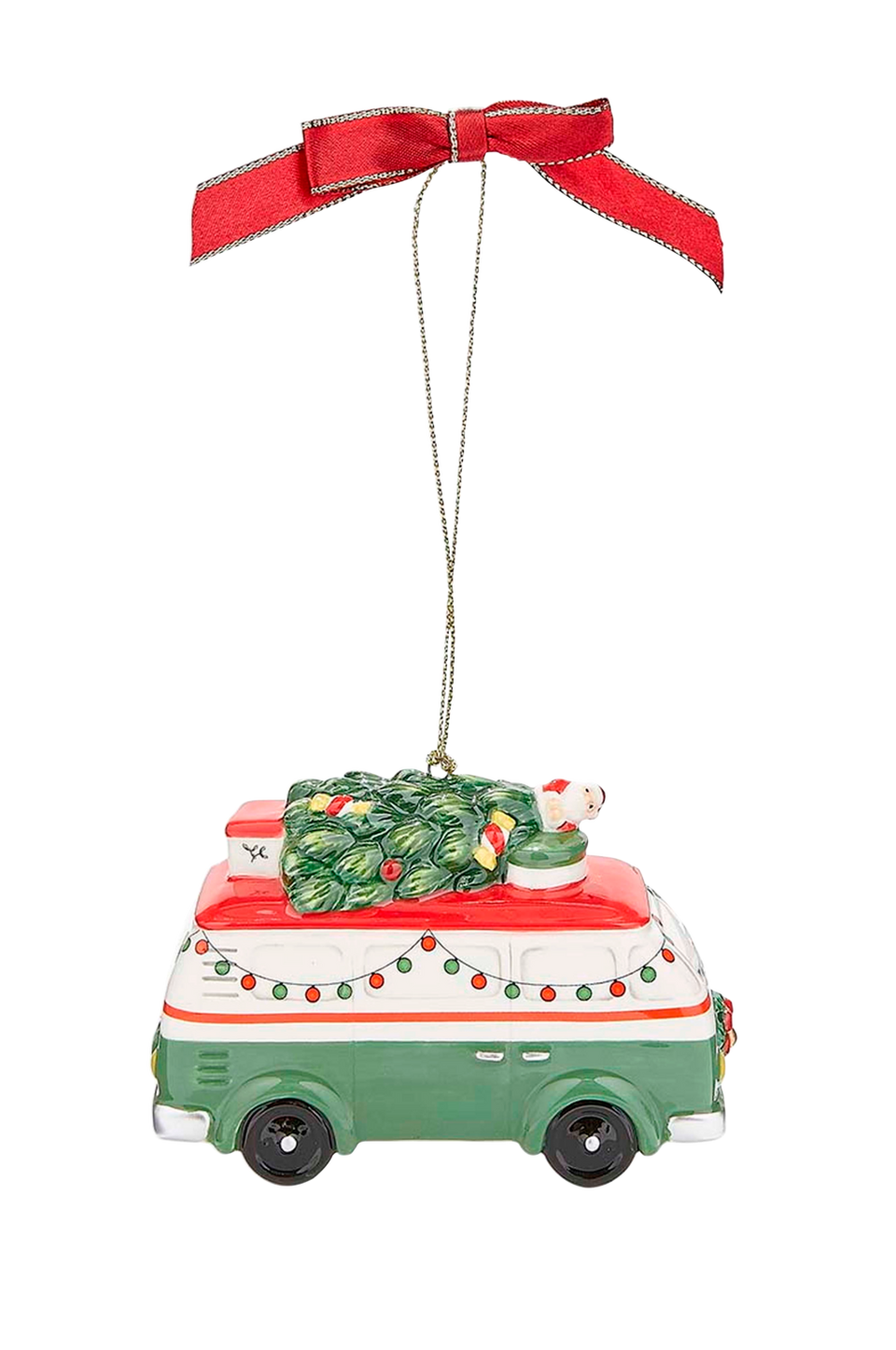 Spode Ornament Christmas Tree Camper Van, flerfärgad från Spode, bild 2