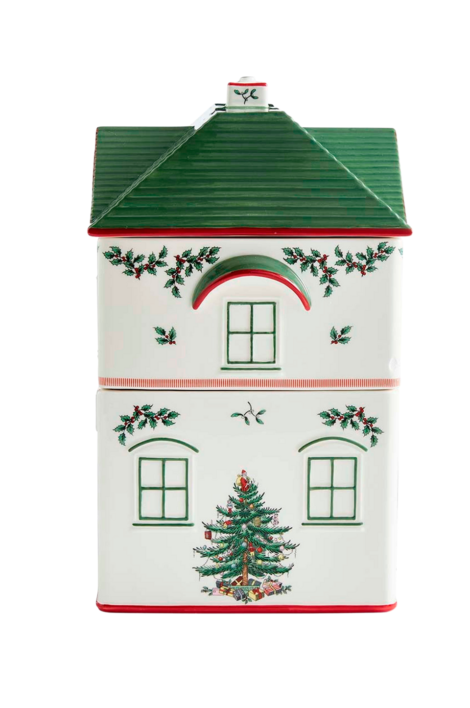 Spode Staplingsbar behållare Christmas Village, flerfärgad från Spode, bild 2
