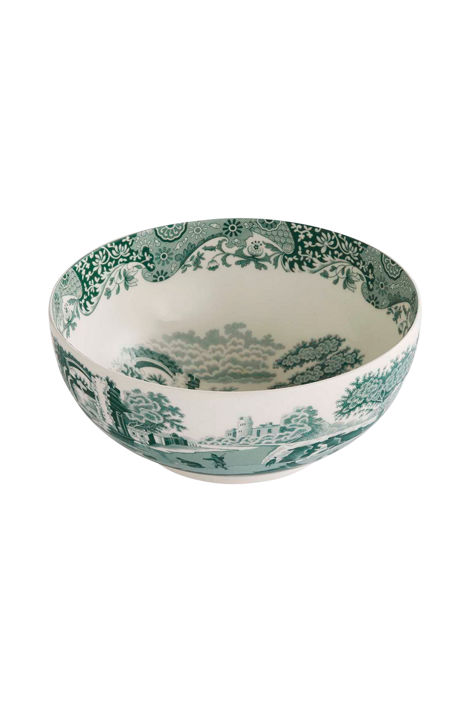 Spode Rund skål Heritage Green Italian, grön från Spode, bild 5