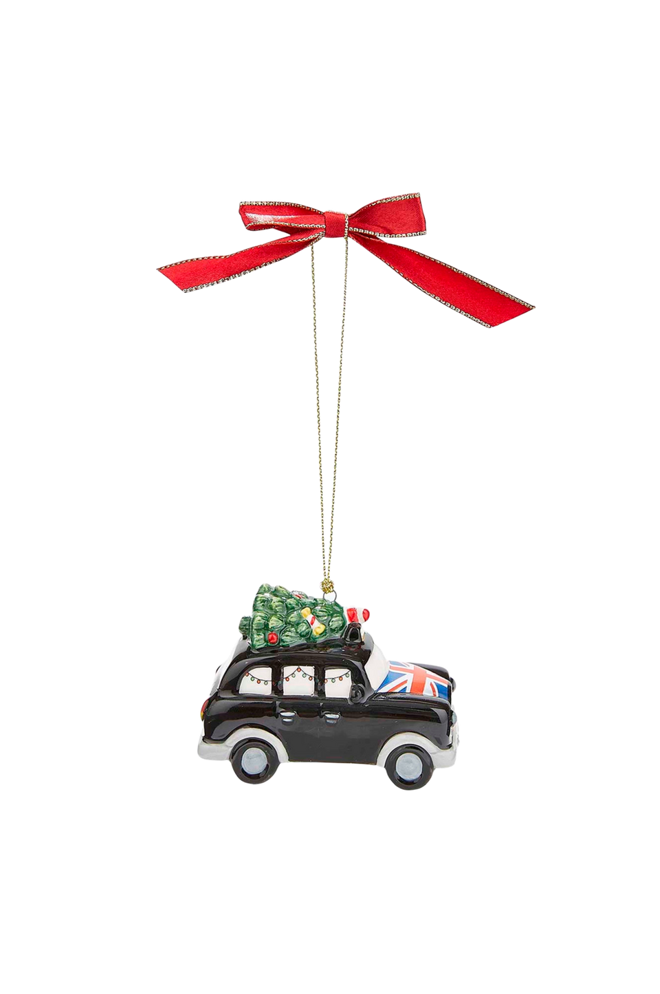 Spode Ornament Christmas Tree All Things British Taxi, flerfärgad från Spode, bild 2