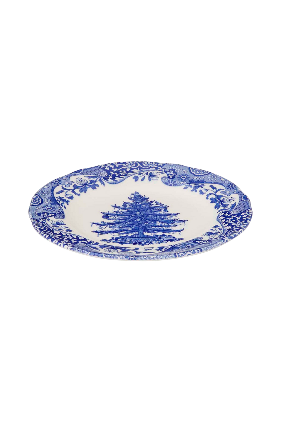 Spode Tallrik 19 cm Blue Italian Christmas Tree, blå från Spode, bild 5