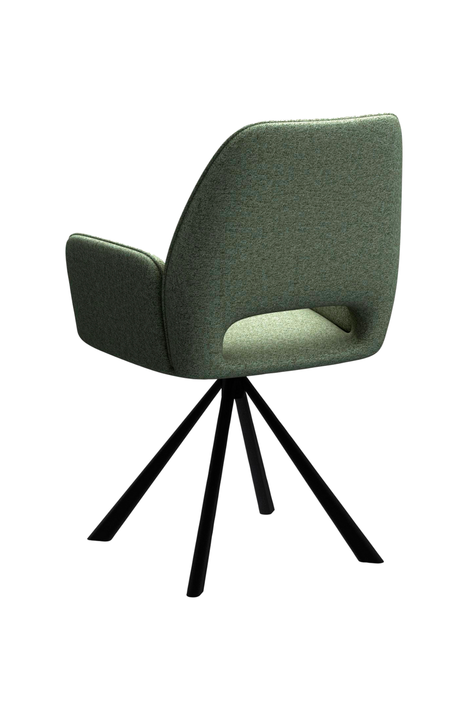 AC Design Furniture Graham matstol med armstöd 2-pack, grön från AC Design Furniture, bild 5