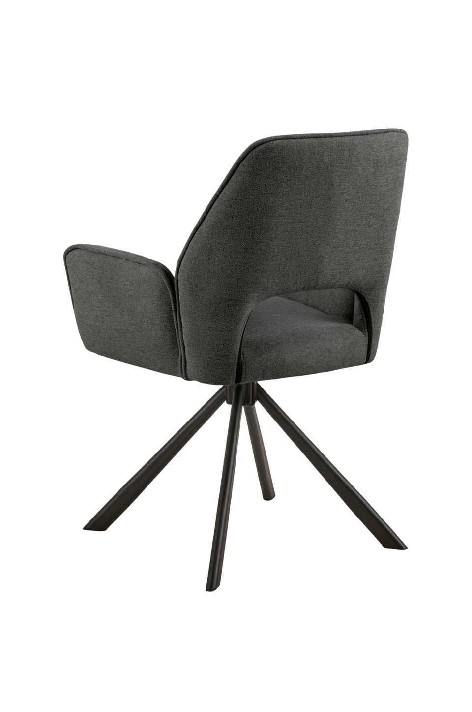 AC Design Furniture Graham matstol med armstöd 2-pack, grå från AC Design Furniture, bild 5