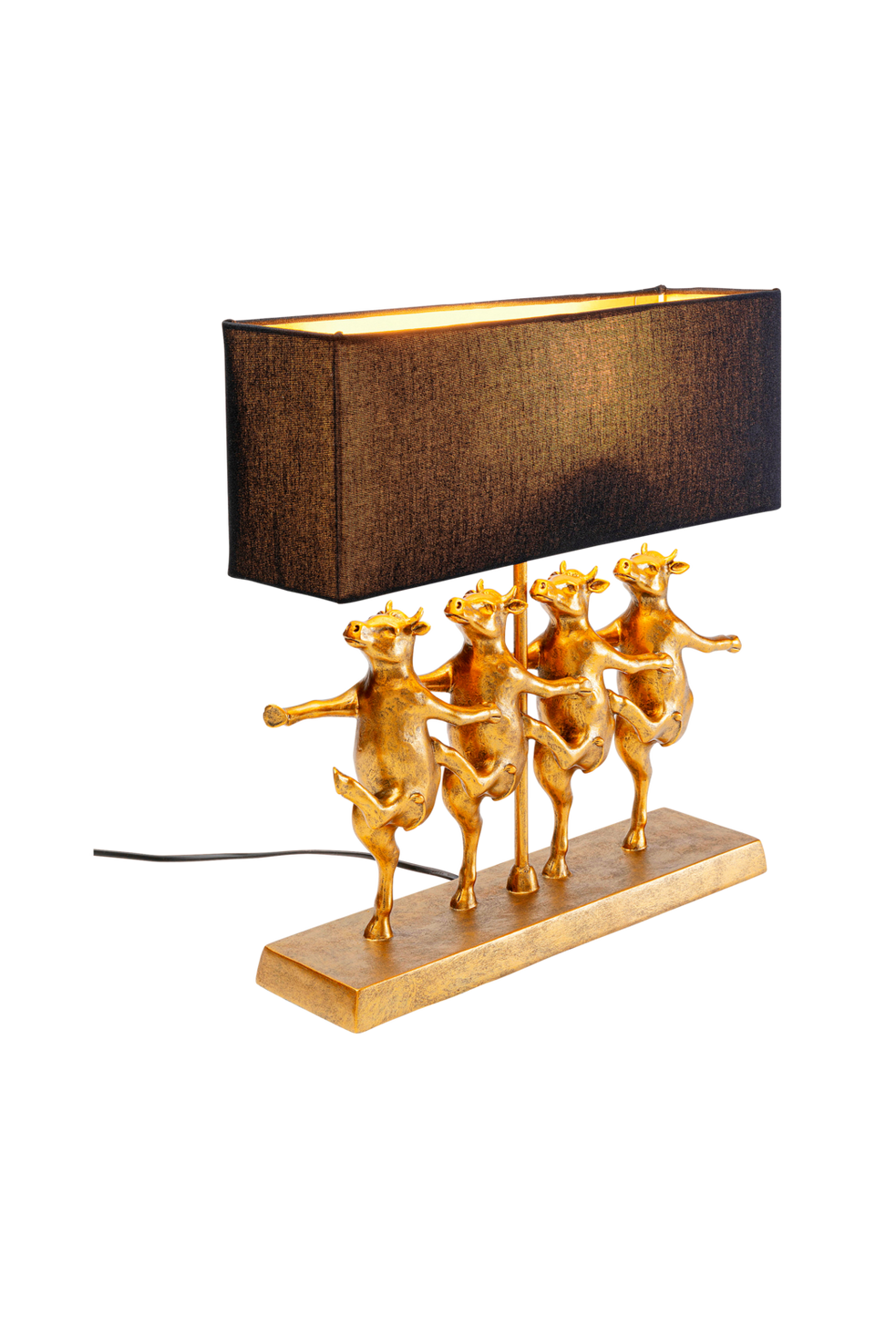 KARE Design Bordslampa Dancing Cows Svart, guld från KARE Design, bild 2