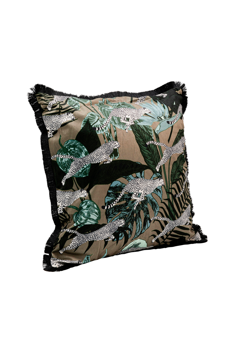 KARE Design Kudde Jungle Leafs 45x45cm, flerfärgad från KARE Design, bild 2