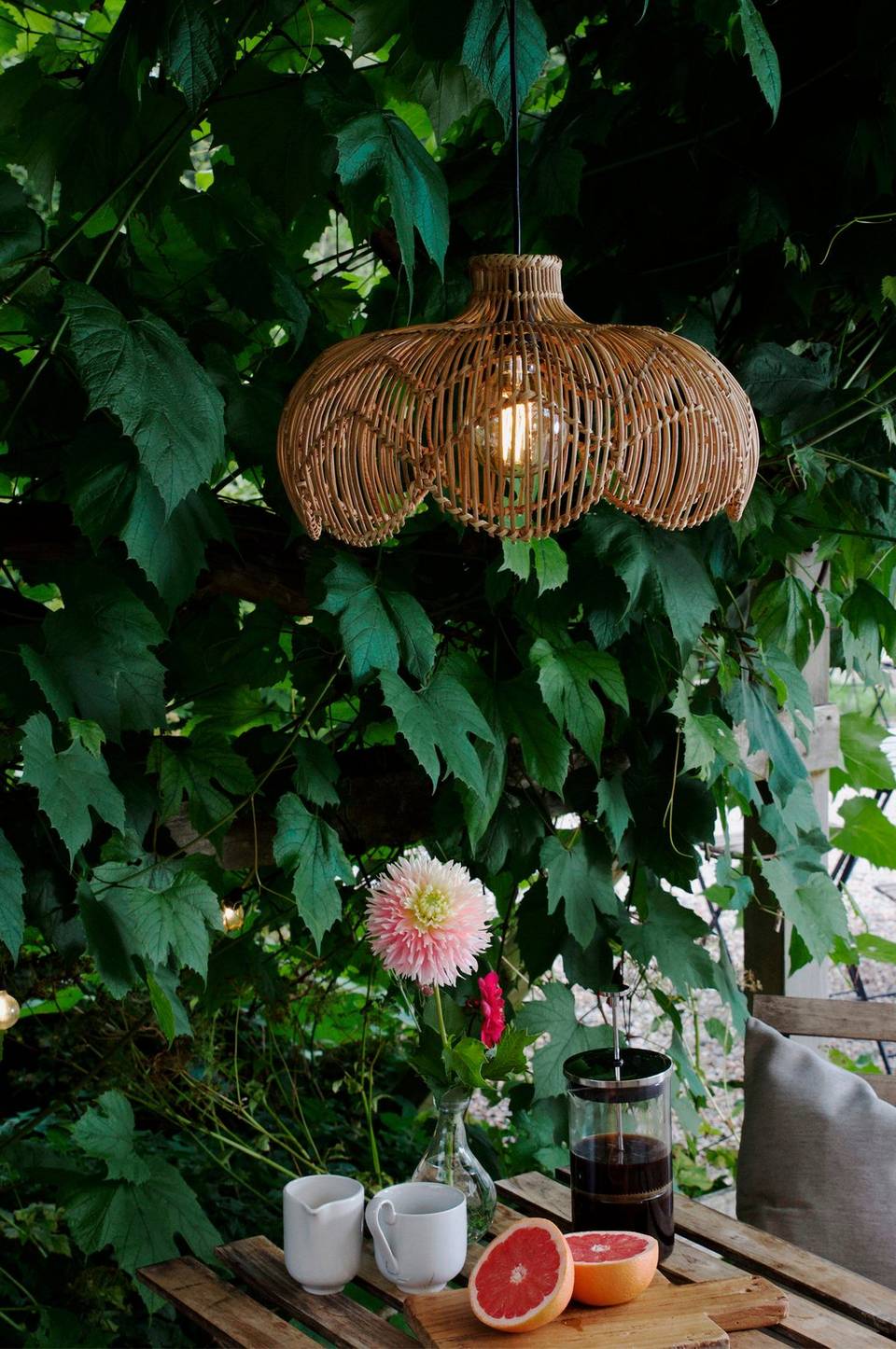 PR Home Utomhuslampa Belle, beige från PR Home, bild 2