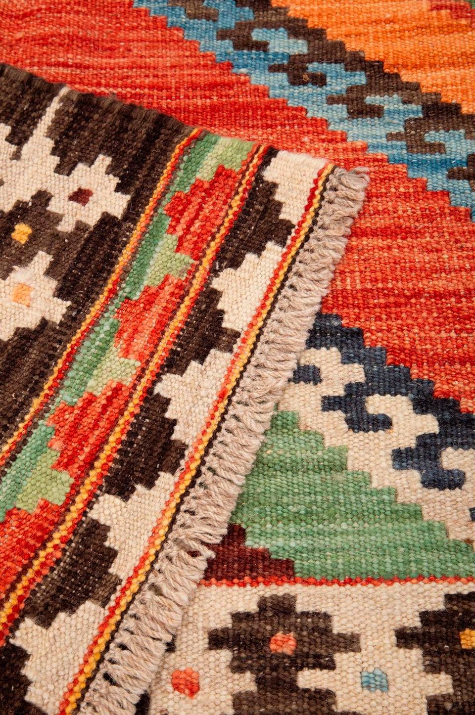 Bargi Ullmatta Kilim Multi 200x291 cm, flerfärgad från Bargi, bild 2