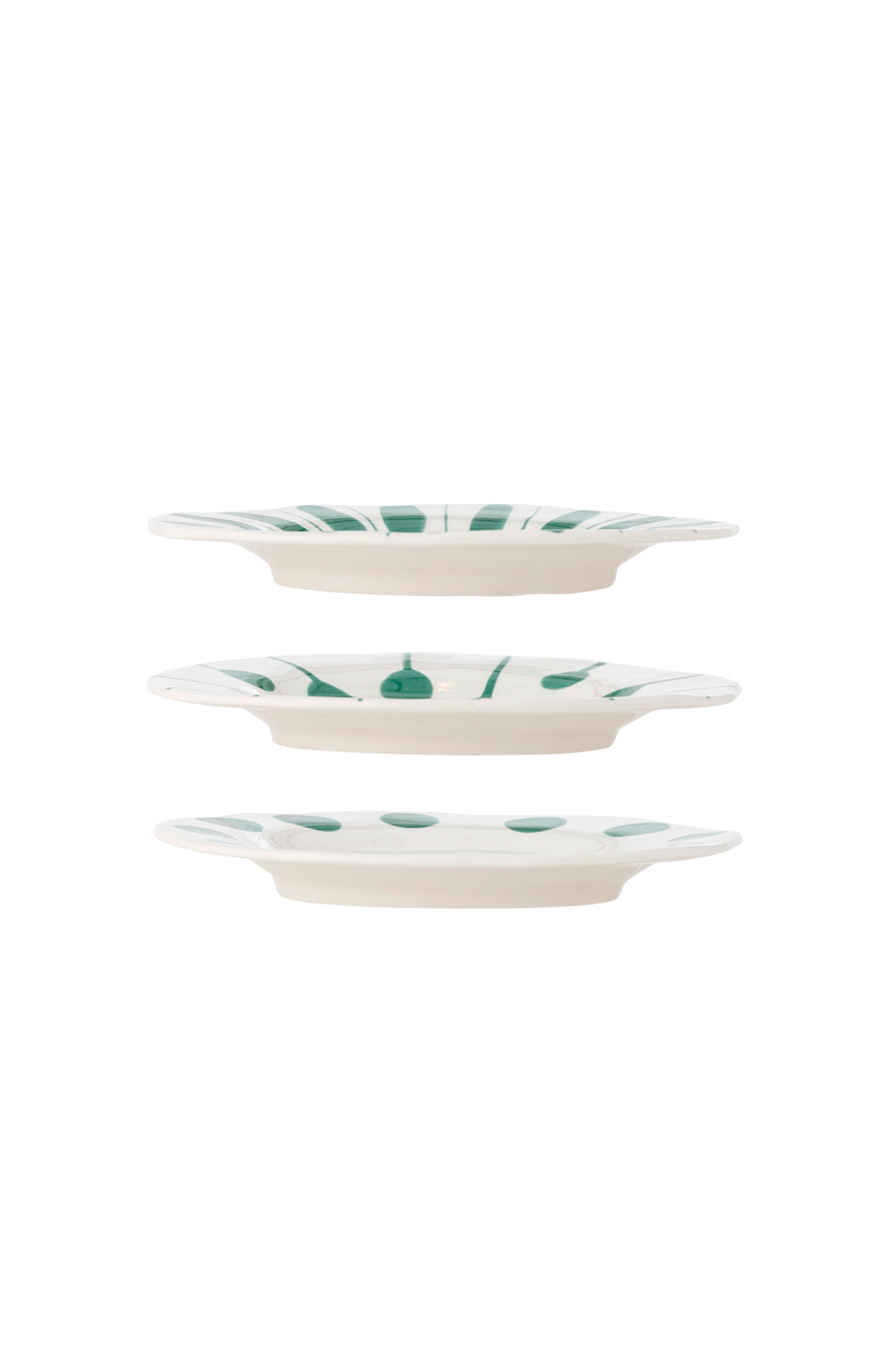 Bloomingville Linora Tallrik, D22xH2,5 cm, set om 3, grön från Bloomingville, bild 5