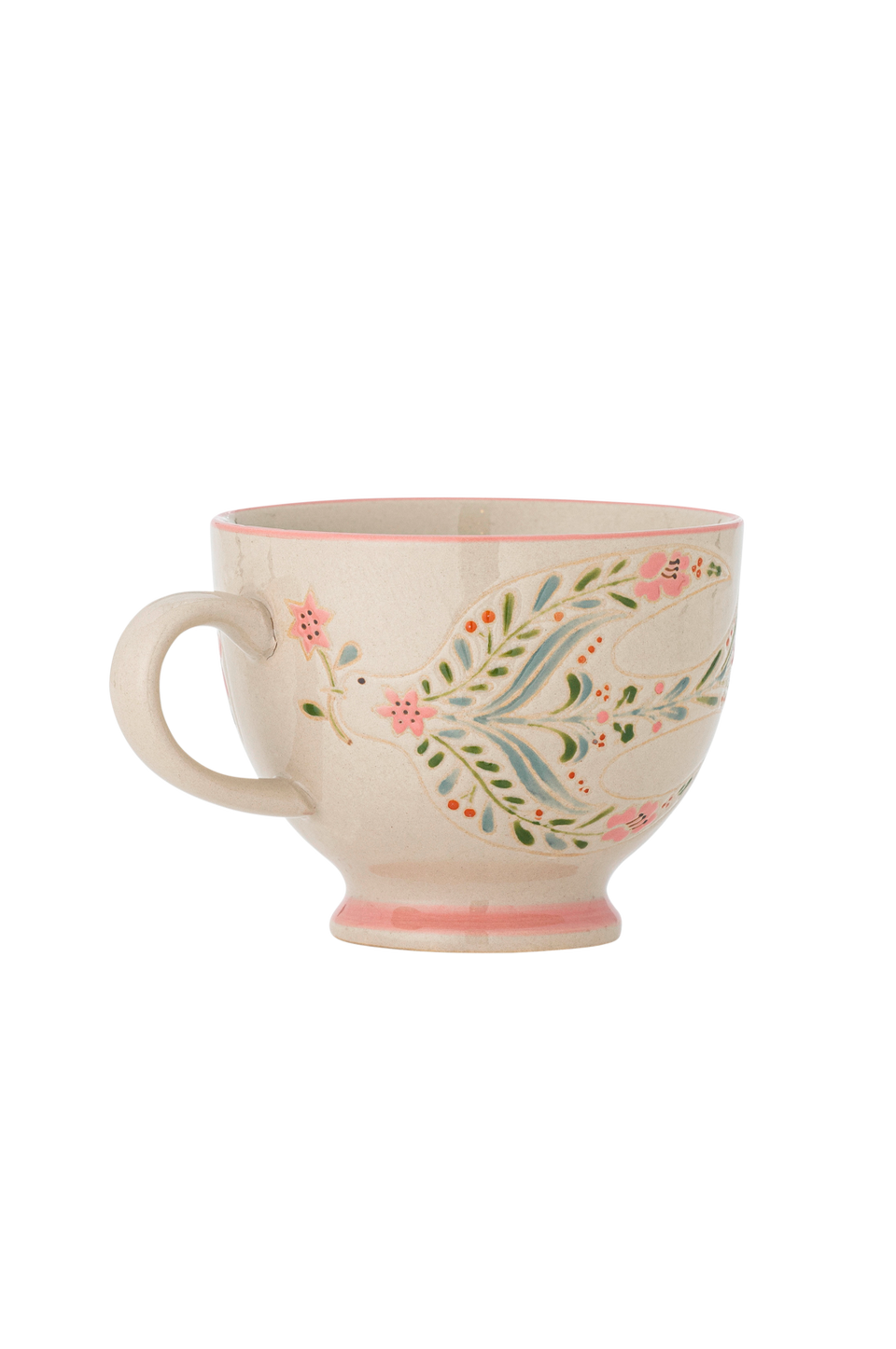 Bloomingville Rosalynde Mugg, set om 4, vit från Bloomingville, bild 5