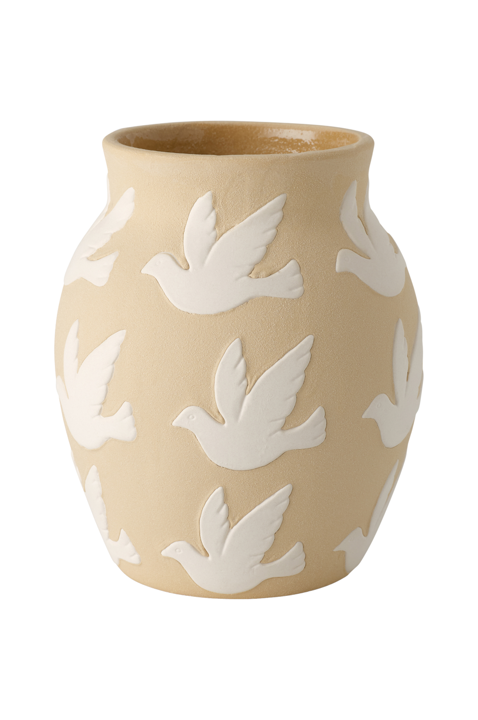 Ellos Home Vas Peace höjd 18 cm, beige från Ellos Home, bild 2