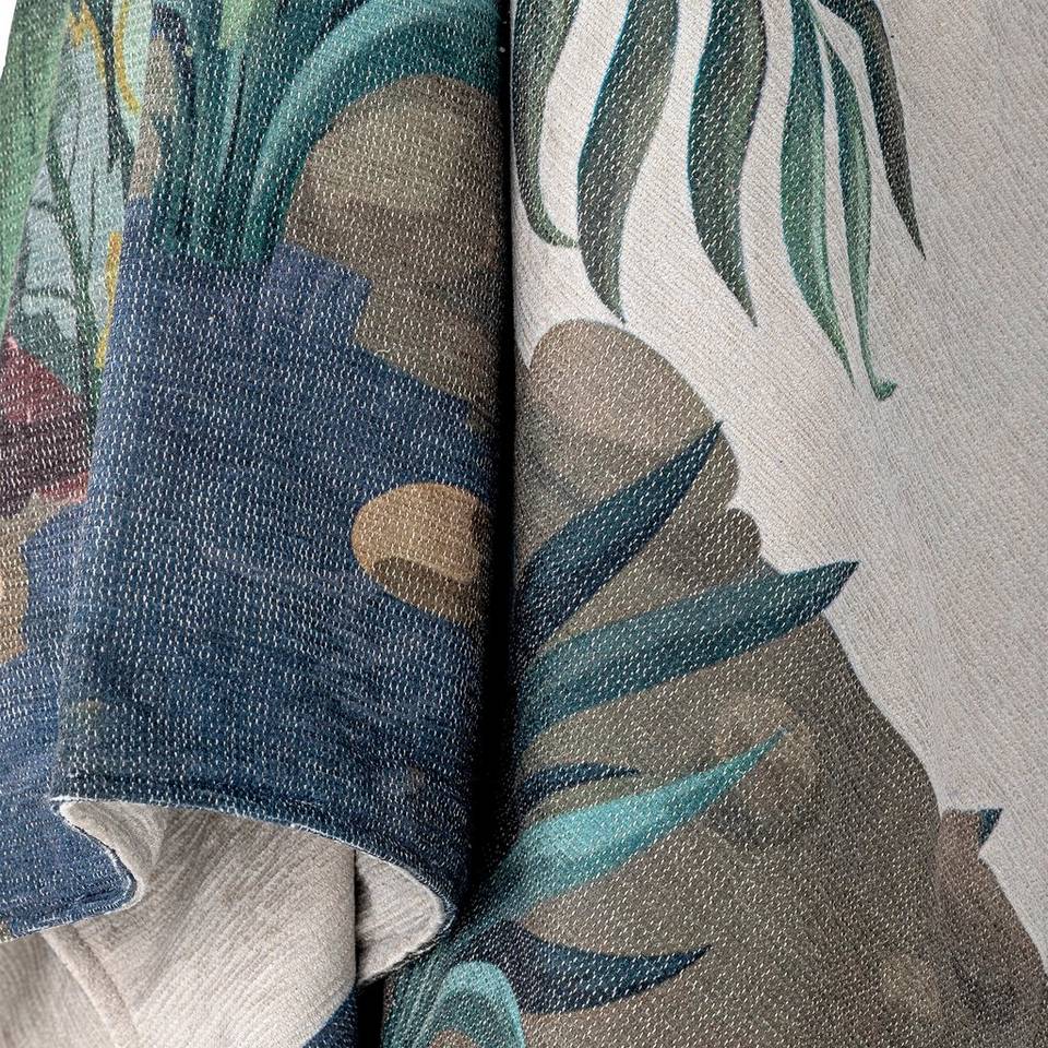 Bloomingville Påfågel Throw, grön från Bloomingville, bild 2