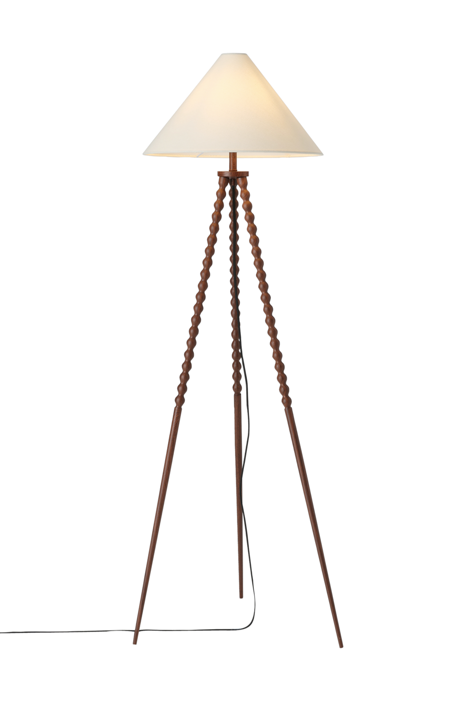 Ellos Home Golvlampa Spira, brun från Ellos Home, bild 2