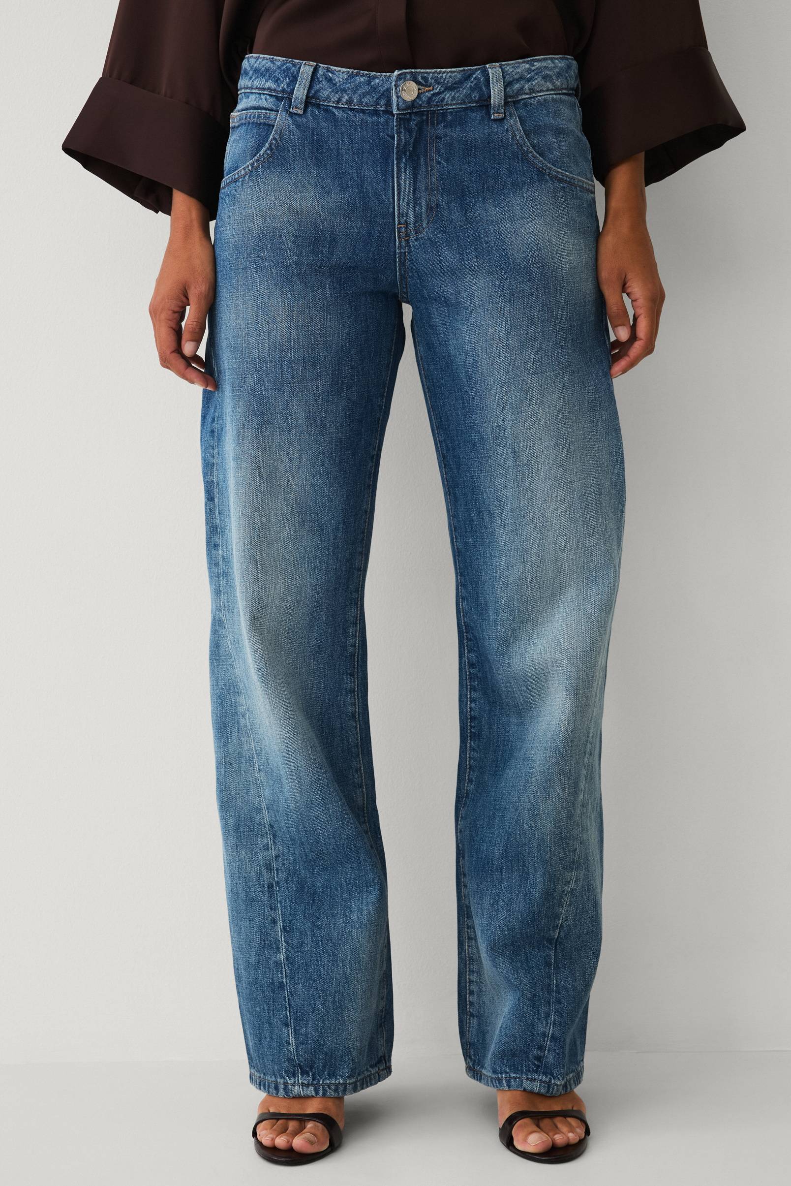 Jeans Button snap back jeans