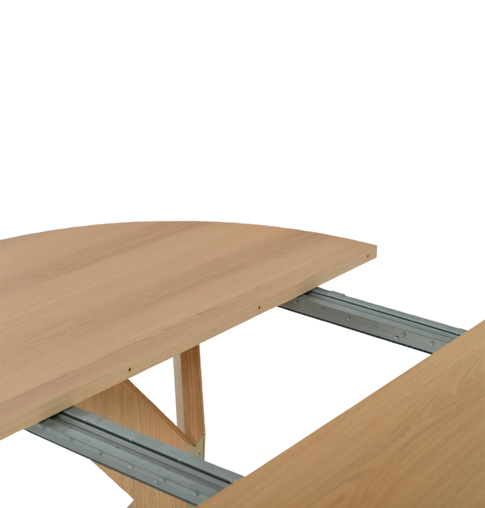 Nordic Furniture Group Matbord Alver 130+50+50 Wl, natur från Nordic Furniture Group, bild 5