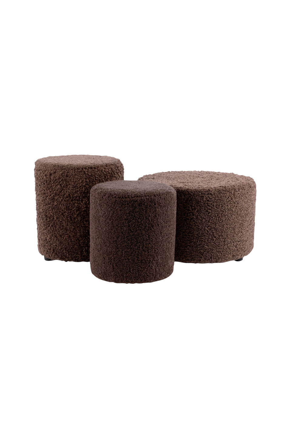 Nordic Furniture Group Sittpuff Shaun dia 40, brun från Nordic Furniture Group, bild 5