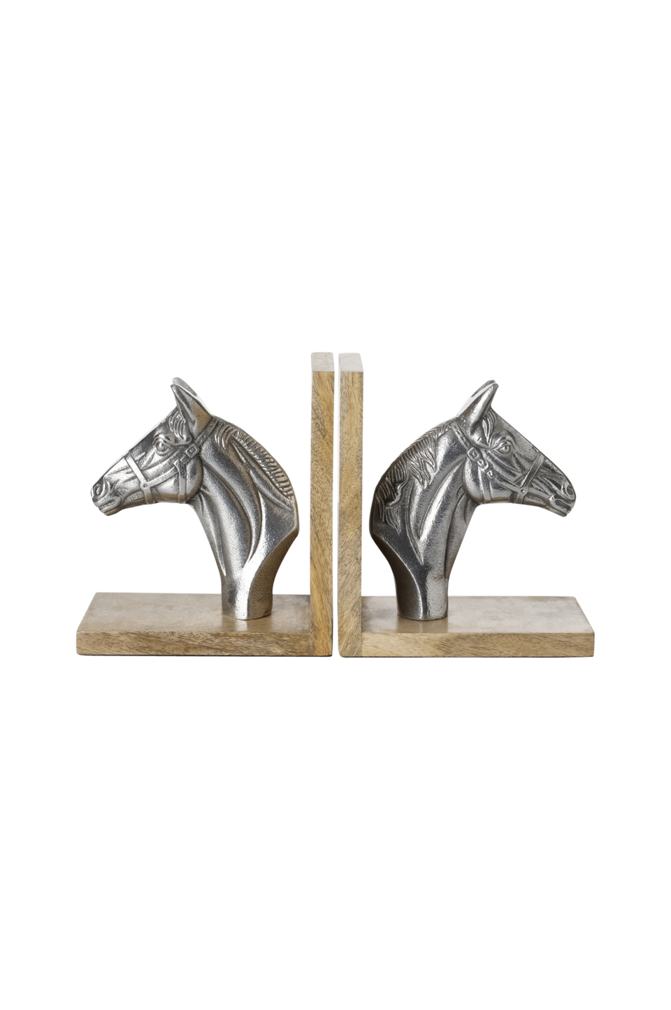 Ellos Home Bokstöd Horse 2 delar, silver från Ellos Home, bild 2