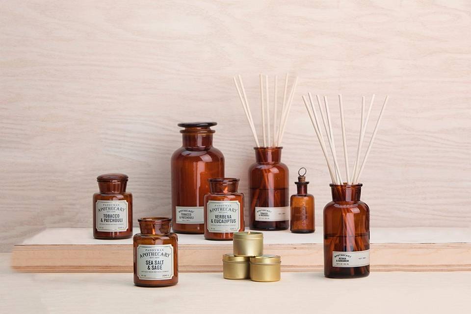 Paddywax Doftljus Apothecary Zest Bergamot, brun från Paddywax, bild 2