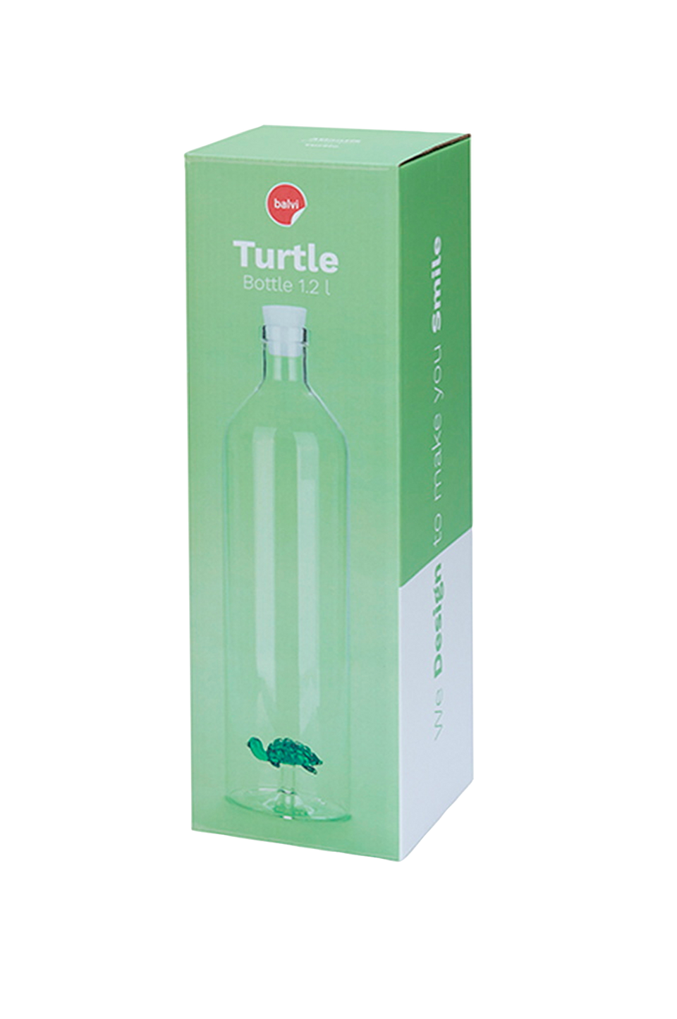 Balvi Flaska, Atlantis, Tortoise 1,2l, Borosilikatglas, transparent från Balvi, bild 5