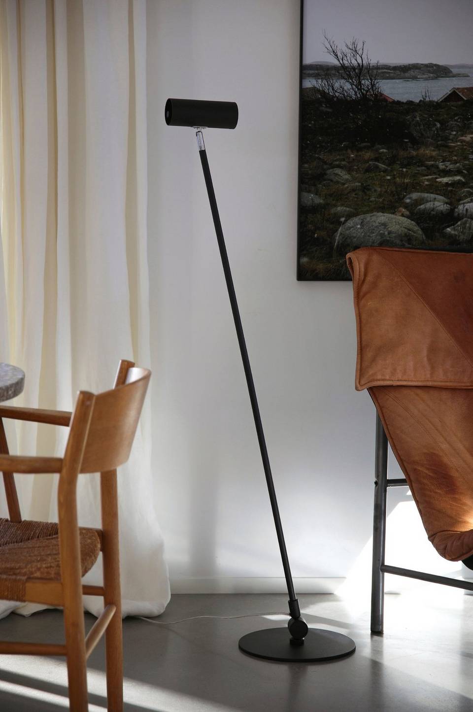 Markslöjd Golvlampa Arlo 1L, svart från Markslöjd, bild 5